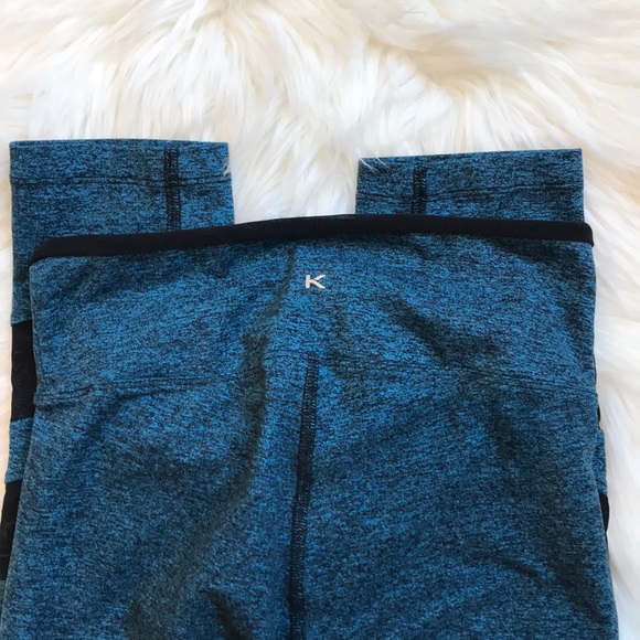 Sheer Mesh Stripes Activewear Leggings - Picture 5 of 6